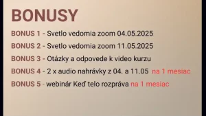 Bonusy za 89 €